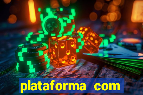 plataforma com porcentagem de ganhos